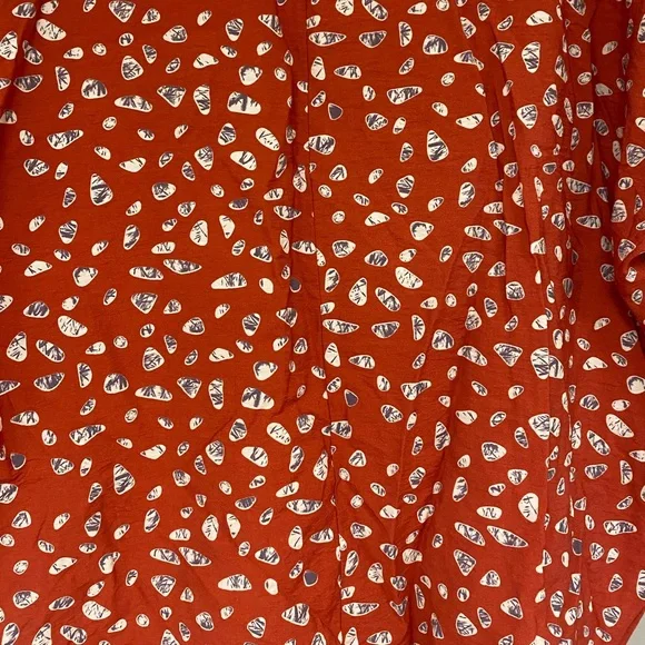 Flaunt Boutique Rust Pebble Blouse - Picture 8 of 10